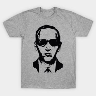 DB Cooper Sketch - Criminal, Plane Hijacking, Unsolved, Outlaw T-Shirt